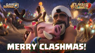 Santa Hog Rider Saves Clashmas!