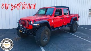 2020 Jeep Gladiator Rubicon One Year Review Over 8,800 Miles