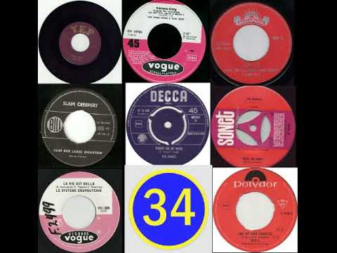 V/A 60'S GARAGE ROCK JEWELS VOL 34 (EUROPEAN SCENE PT 7 ) R&B BEAT, MOD , PSYCH AND MORE