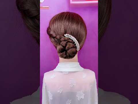 superb easy and beautiful hair style for girls # hairstyle