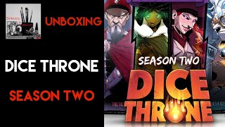 Dice Throne Season Two Unboxing Roxley Games Kickstarter