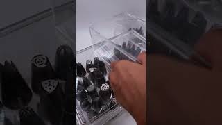 How to DIY cake decorating tips storage box? DIY Piping Tips Organizer