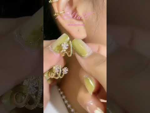 Beautiful Stunning😍 Elegant Earrings  ❤ | Share and like them |#shortsvideo