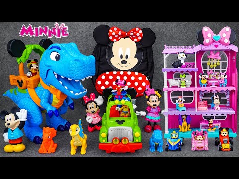 Satisfying with Unboxing Minnie Mouse Funhouse Big Dinosaur Playset | Review Toys ASMR