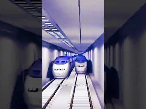 Dubai Underwater Train - Where the journey is as breathtaking as the destination #shorts