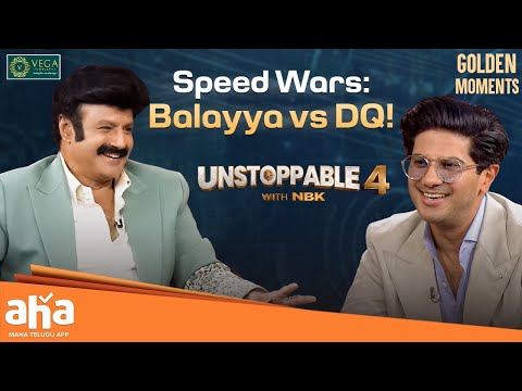 Who’s the Real Fast & Furious? Dulquer vs. Balakrishna| Unstoppable with NBK | ahavideoIN