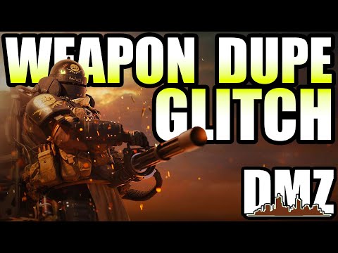 WEAPON DUPE GLITCH in DMZ - LIVE