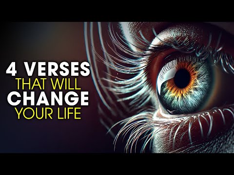 4 BIBLE VERSES that CHANGED My Whole LIFE  4 POWERFUL VERSES - The Bible Stories