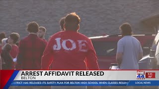 Arrest Affidavit Released