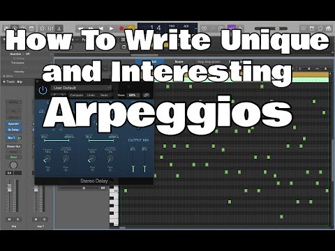 How To Make And Write Arpeggios