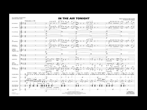 In the Air Tonight by Phil Collins/arranged by Paul Murtha