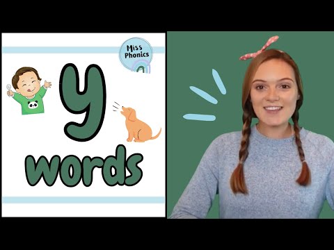 Learn to Blend 'y' Words with Miss Phonics | Phonics Reading Practice for Kids | British Teacher