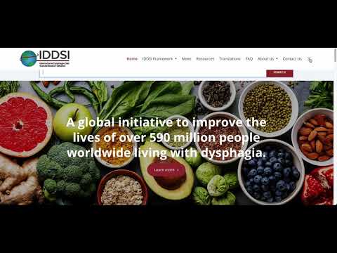 How To Use the IDDSI Website - Tutorial