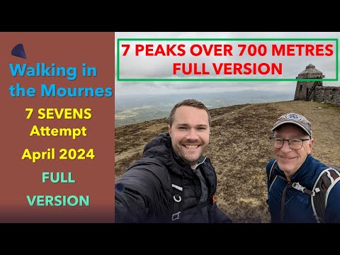 Mourne Mountains  7 Sevens Extreme Circuit Full Version April 2024, includes Slieve Donard.