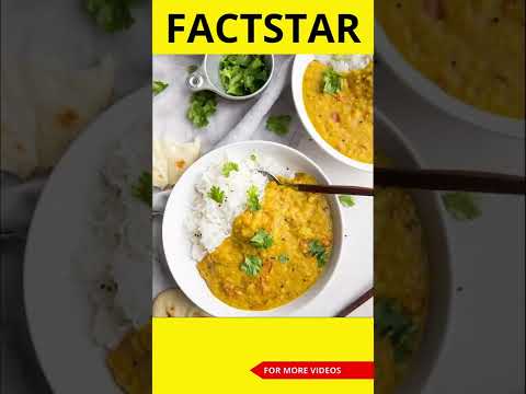 Dal Chawal India ki dish nahi hai😳| #factstarshorts #youtubeshorts #shorts #ytshorts