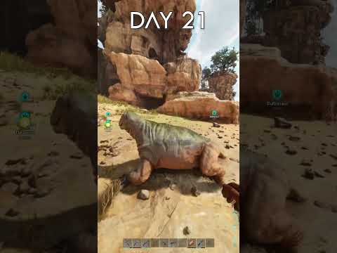 100 Days (Ark Shorts) - Day 21  #arksurvivalascended #100days #100ark