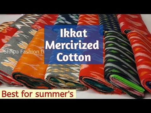 Ikkat Cotton sarees | #pochampallycotton #cottonsarees order online - Shilpa Weaves