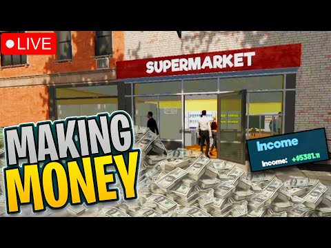 "Supermarket Simulator: Building My Empire & Making Bank!"