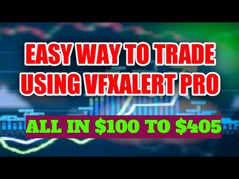 Easy Ways to Trade Using VfxAlert Pro - All within $100 to $405 - Binary options strategy 2022