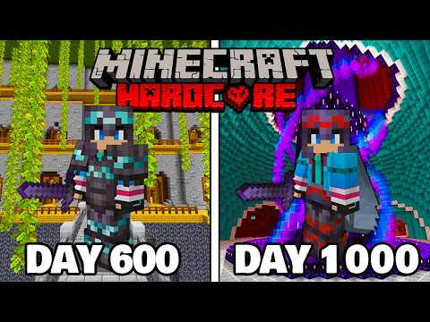 1000日間ハードコアサバイバルをやってみた結果 part4【1000days】【 マイクラ / マインクラフト 】