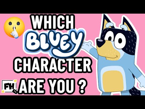 Which BLUEY Character Are You? | Take This Quiz to Find Out 👀