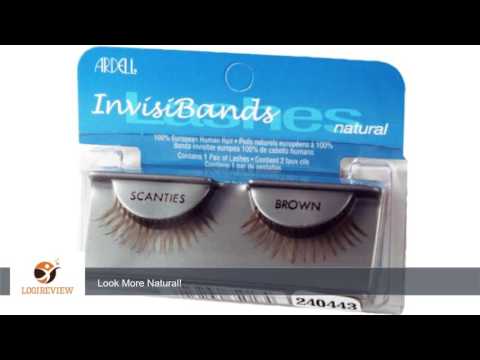 Ardell Invisibands False Eyelashes - Scanties Brown (Pack of 4) | Review/Test