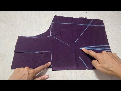 हर नाप के साइज की कटिंग सीखे || Perfect Blouse Cutting and stitching in Hindi || Easy blouse making