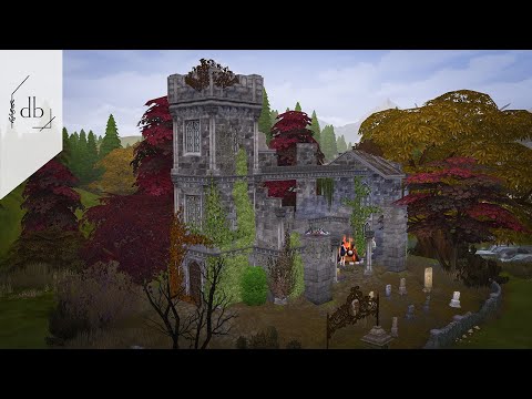 Ruined Church Hangout | The Sims 4 Speed Build