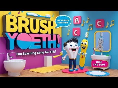 ABC Brush Your Teeth: Fun Learning Song for Kids | Healthy Habits & Alphabet Song