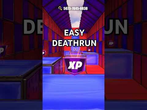 Easy XP & Lots Of Levels On This NEW DEATHRUN #fortnite #shorts