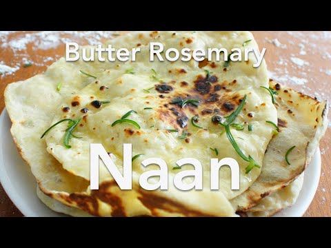 Butter Rosemary Naan