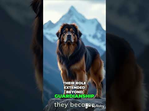 Buddhist Monks & Their Beloved Tibetan Mastiffs