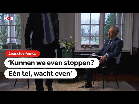 Omtzigt loopt geëmotioneerd weg bij interview