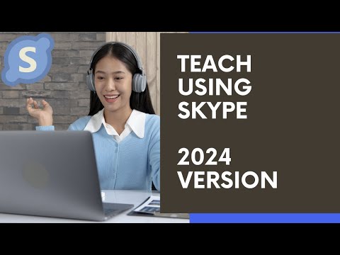 Tutorial  How To Teach Online Using SKYPE 2024