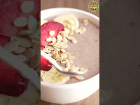 Smoothie bowl for Weught Loss planning #ytshorts #trending #viralrecipes