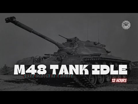 Relaxing Sleep Sounds: M48 Tank Idling ⨀ Deep Sleep and Stress Relief