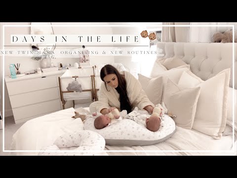 FIRST VLOG BACK | NEW TWIN MAMA, ORGANISING & NEW ROUTINES!