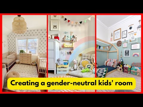 Creating a gender neutral kids' room