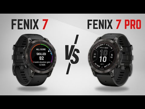 Garmin Fenix 7 Vs Garmin Fenix 7 Pro - Which for 2024?