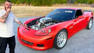 We Built A Totaled Corvette Into A Twin Turbo MONSTER!