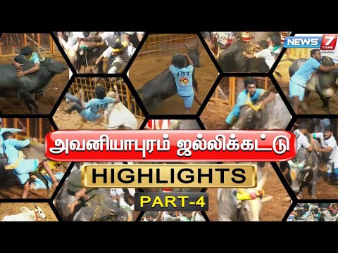 அவனியாபுரம் ஜல்லிக்கட்டு HIGHTLIGHTS | Avaniyapuram Jallikattu 2025 PART- 4