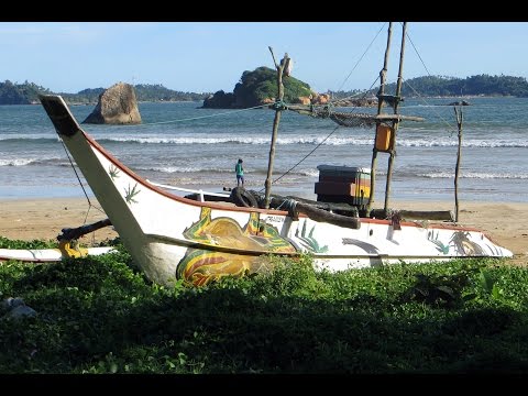 Mirissa and Weligama Beach in Sri Lanka  Photoshow with Music