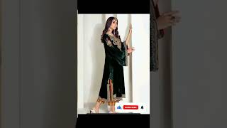 Winter Velvet Dress designs||velvet kay bohat hi pyary dressing designs||Tayyabafashiondesign