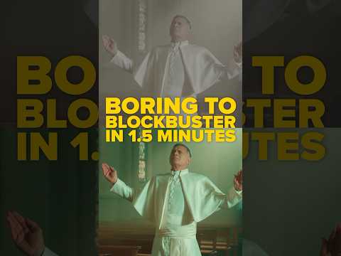 Boring to Blockbuster in 1.5 minutes