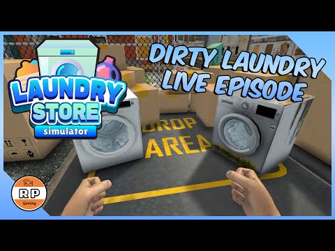 Laundry Store Simulator EXPOSED Dirty Laundry Secrets!