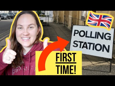 I Voted for the First Time as a New UK Citizen! // USA vs UK voting methods