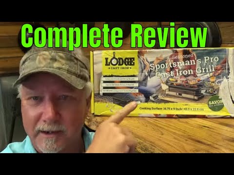 New Lodge Sportmans Pro Grill Unboxing - Assembly - First Cook and Honest Review