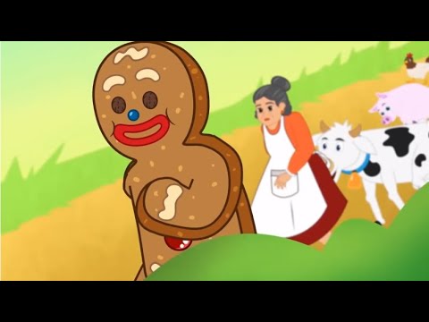 Gingerbread Man - Lion and Mouse | Fairy Tales For Kids