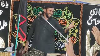 Zakir Malik Sabir Huusain Ghullo at Bait ul Raza Jampur 4 Muharran 2023