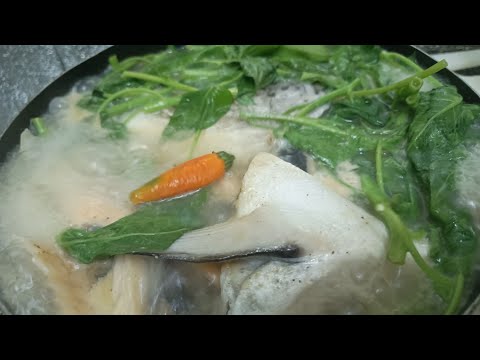 sinigang na ulo ng salmon #SalmonHeadSoup